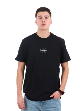 Calvin Klein tshirt nera uomo mini logo