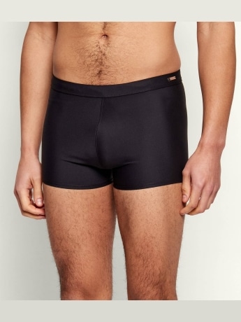 Calvin Klein costume nero uomo boxer mini ogo
