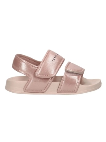 Tommy Hilfiger scarpe rosa gold bambina mini logo