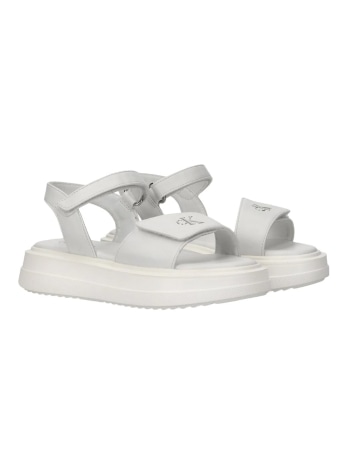 Calvin Klein scarpe bianche bambina mini logo