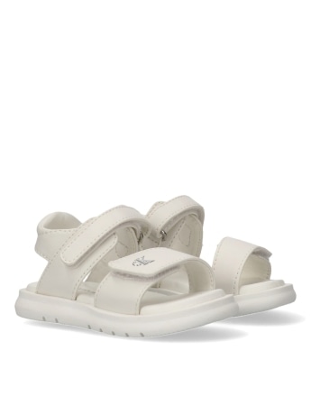 Calvin Klein scarpe bianche bambina mini logo