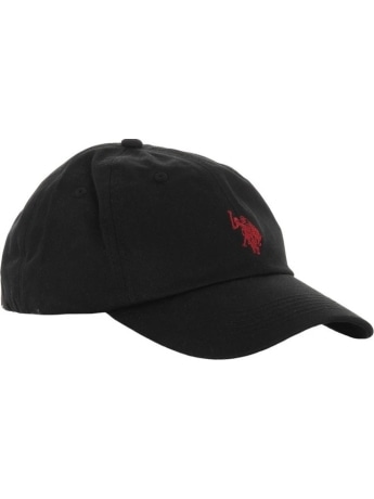 U.s. Polo cappello nero uomo mini logo