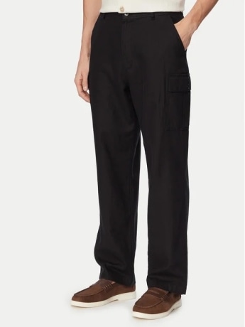 Calvin Klein pantalone nero uomo mini logo