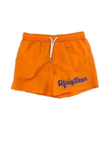 Refrigiwear costume arancione bambino logo sul fondo