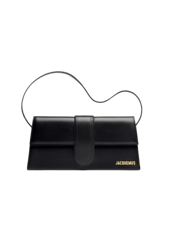 Jacquemus borsa nera donna mini logo