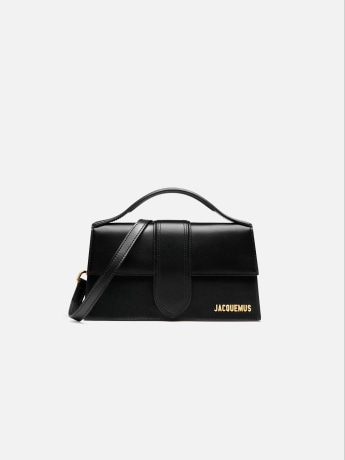 Jacquemus borsa nera donna mini logo