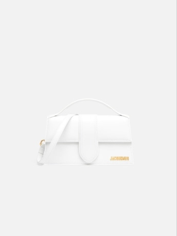 Jacquemus borsa bianca donna mini logo