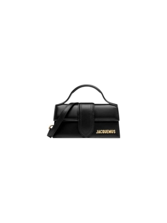 Jacquemus borsa nera donna mini logo