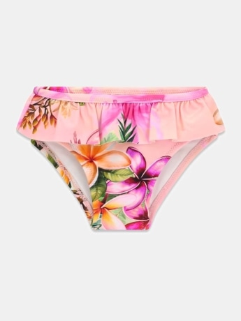 Guess costume floreale neonata mini logo