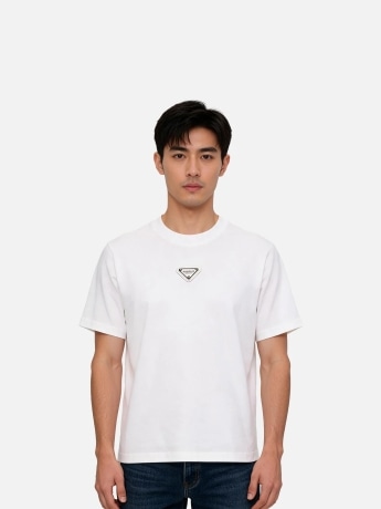 G2firenze tshirt bianca uomo logo sul petto