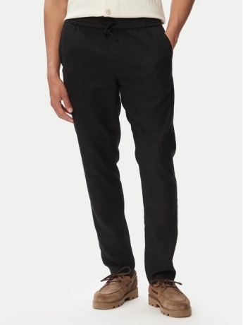 Tommy Hilfiger pantalone nero uomo mini logo
