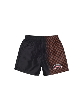 Sprayground costume nero marrone bambini maxi logo