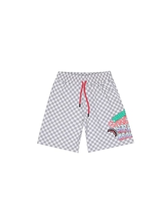 Sprayground shorts grigio bambino maxi logo