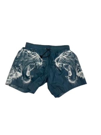 Plein Sport costume celeste scuro uomo maxi logo