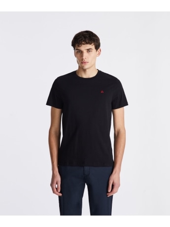 Peuterey tshirt nera uomo mini logo