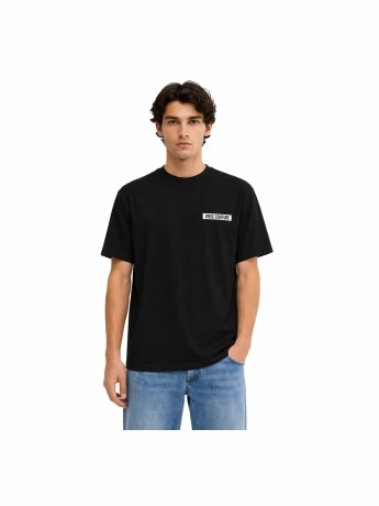 Vrsc tshirt nera uomo mini logo