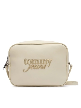 Tommy Jeans borsa crema donna maxi logo