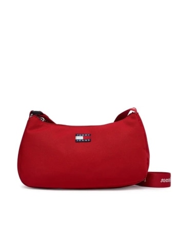 Tommy Jeans borsa rossa donna con logo