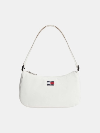 Tommy Jeans borsa bianca donna con logo