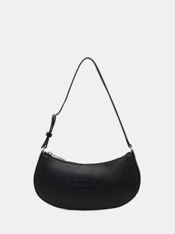 Tommy Jeans borsa nera donna maxi logo