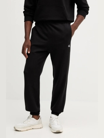 Calvin Klein pantalone tuta nero uomo mini logo