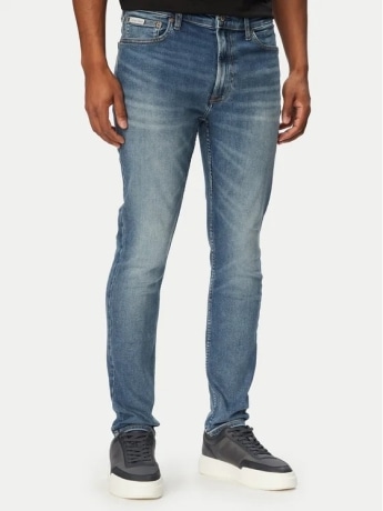 Calvin Klein pantalone in denim uomo logo sul retro