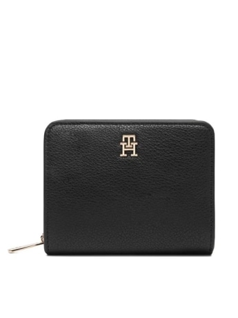 Tommy Hilfiger portafoglio nero donna mini logo