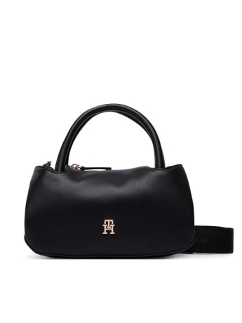 Tommy Hilfiger borsa nera donna mini logo