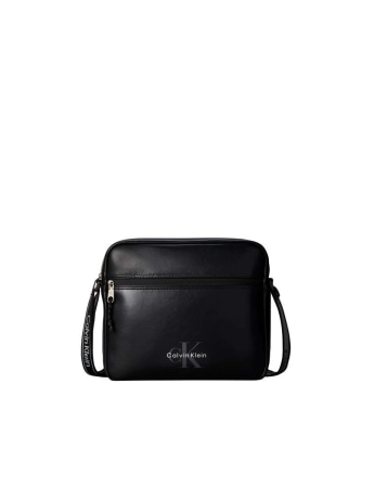 Calvin Klein tracolla nera uomo logo sul davanti