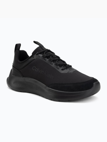 Calvin Klein scarpe nere uomo logo sul lato