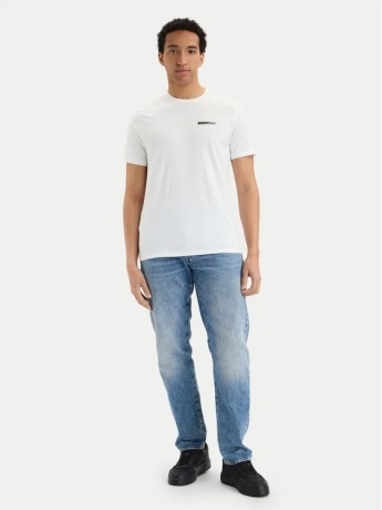 Calvin Klein tshirt bianca uomo maxi logo sul retro
