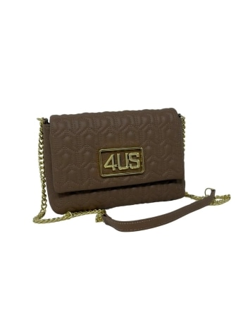 Cesare Paciotti borsa marrone donna maxi logo