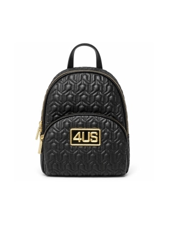 Cesare Paciotti zaino nero donna mini logo