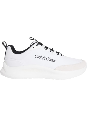 Calvin Klein scarpe bianche uomo logo sul lato