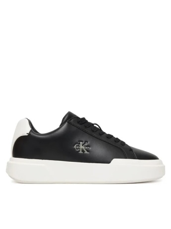 Calvin Klein scarpe nere donna logo sul lato