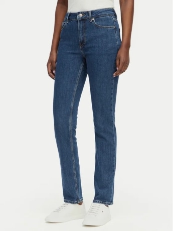 Tommy Hilfiger pantalone in denim donna logo sul retro