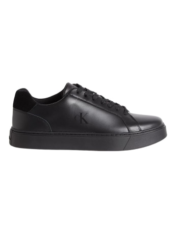 Calvin Klein scarpe nere uomo logo sul lato