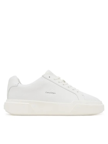 Calvin Klein scarpe bianche uomo logo sul lato