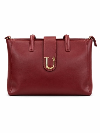 Cesare Paciotti borsa bordeaux donna mini logo