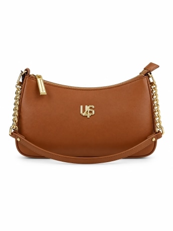 Cesare Paciotti borsa camel donna mini logo