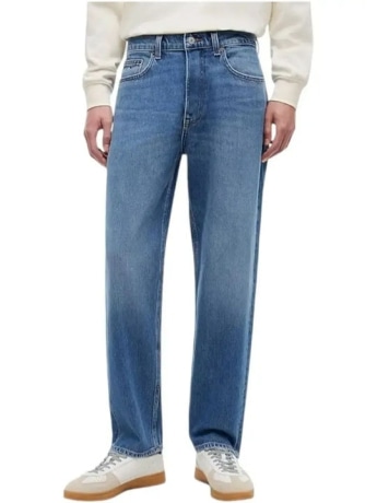 Tommy Jeans pantalone in denim uomo logo sul retro