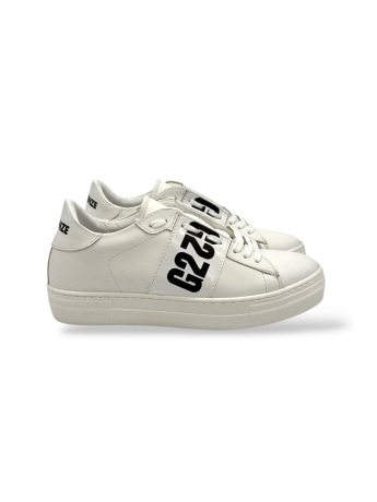 G2firenze scarpe bianche uomo maxi logo