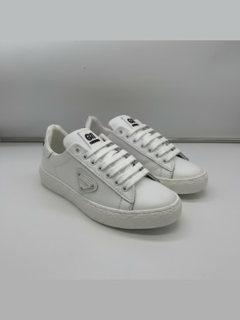 G2firenze scarpe bianche uomo logo sul lato