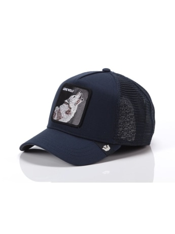 Goorin Bros cappello blu navy uomo lone wolf