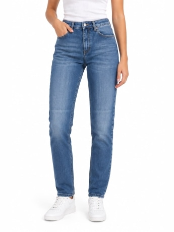 Fracomina pantalone in denim donna logo sul retro