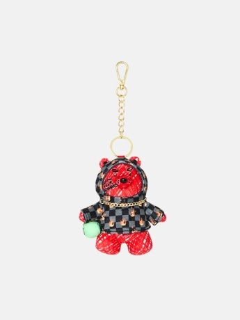 Sprayground portachiavi rosso bambino all over