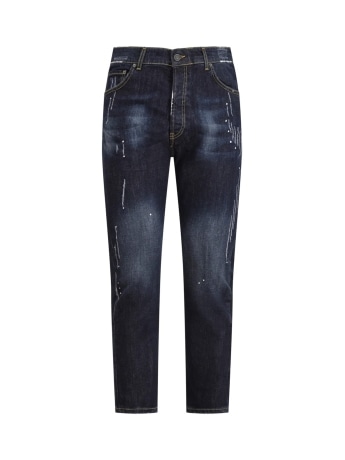 Patriot pantalone in denim uomo logo sul retro