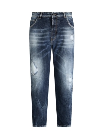 Patriot pantalone in denim uomo logo sul retro