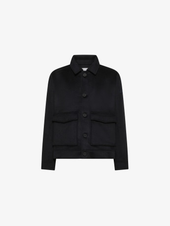 Sun68 giubbotto blu navy uomo logo sul braccio