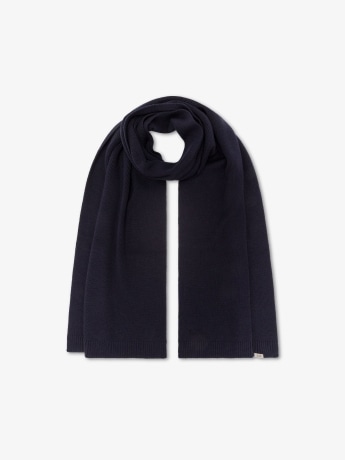 Sun68 sciarpa blu navy uomo mini logo